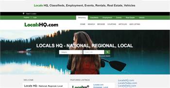 LocalsHQ.com  - National to local Directory, Classifieds, Employment, Events, 